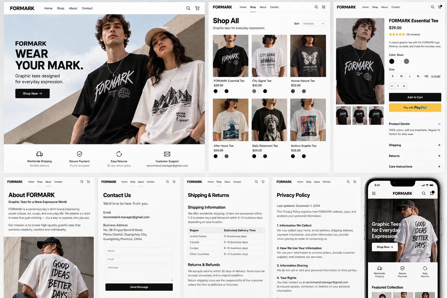 FORMARK visual direction
